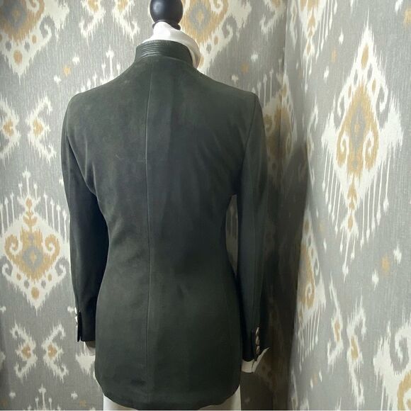 Ralph Lauren Fall 2006 Loden Lamb Suede 2-Piece Pant Suit - Picture 7 of 16